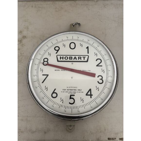 Vintage Hobart PR30-1 Hanging Double Faced Produce Scale - Works! - Picture 1 of 4